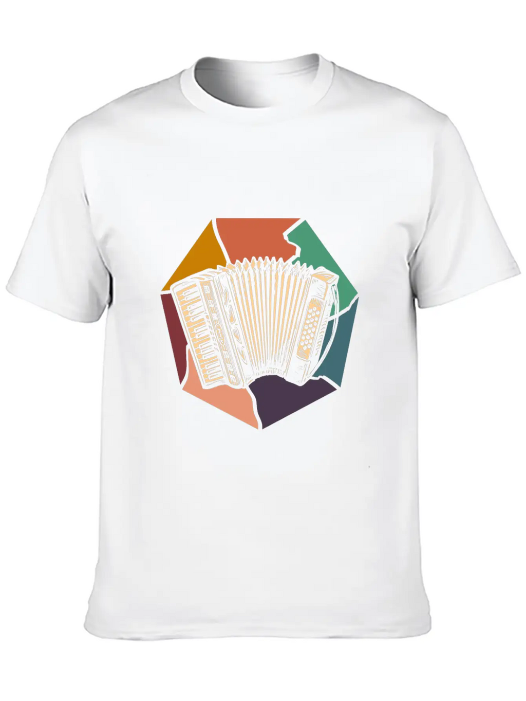 Accordion Classic Crew Neck Graphic Tee – Everyday Minimal Look