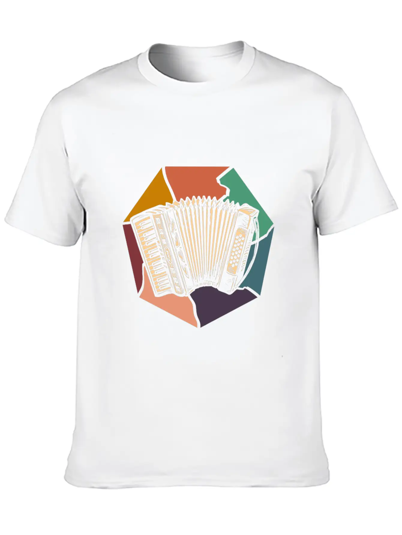 Accordion Classic Crew Neck Graphic Tee – Everyday Minimal Look