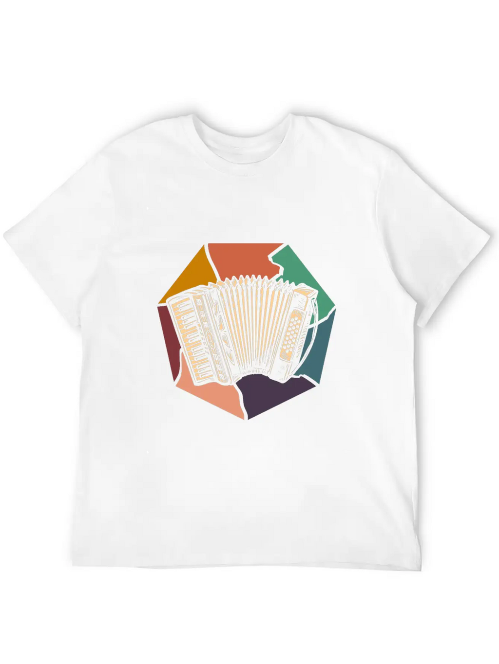 Accordion Classic Crew Neck Graphic Tee – Everyday Minimal Look