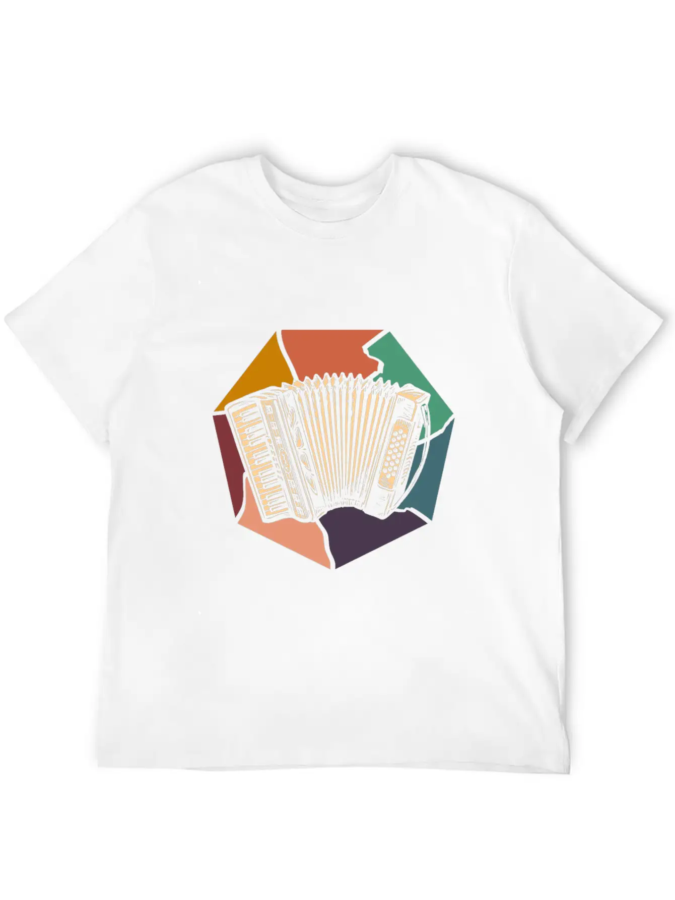 Accordion Classic Crew Neck Graphic Tee – Everyday Minimal Look