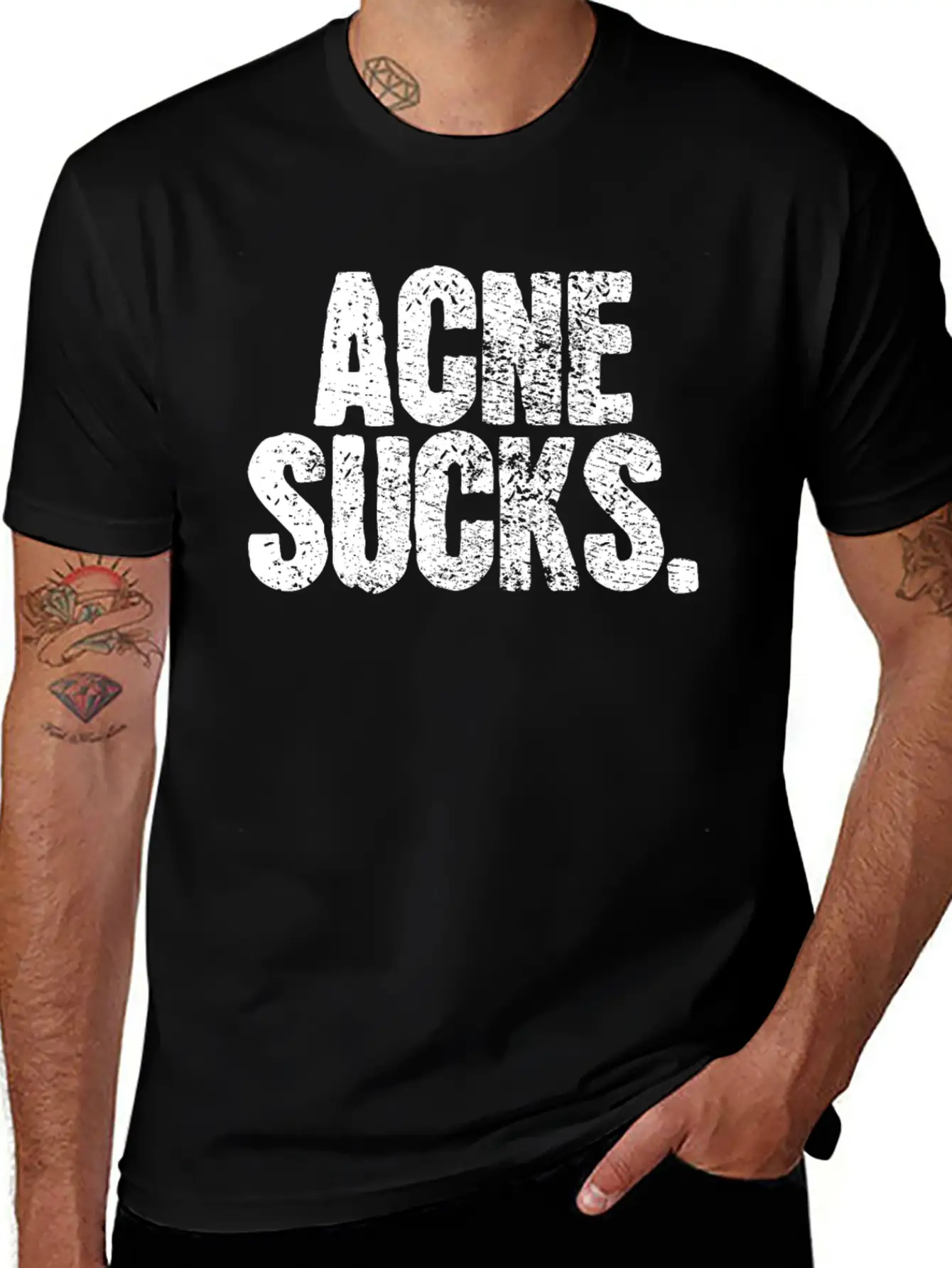 Acne Pimple Dermatology Timeless Short Sleeve Tee – Comfy And Minimalist Design
