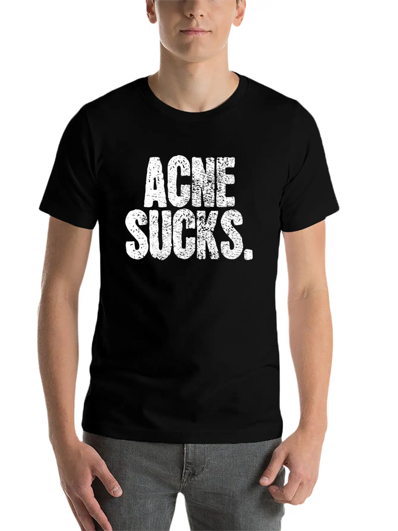 Acne Pimple Dermatology Timeless Short Sleeve Tee – Comfy And Minimalist Design