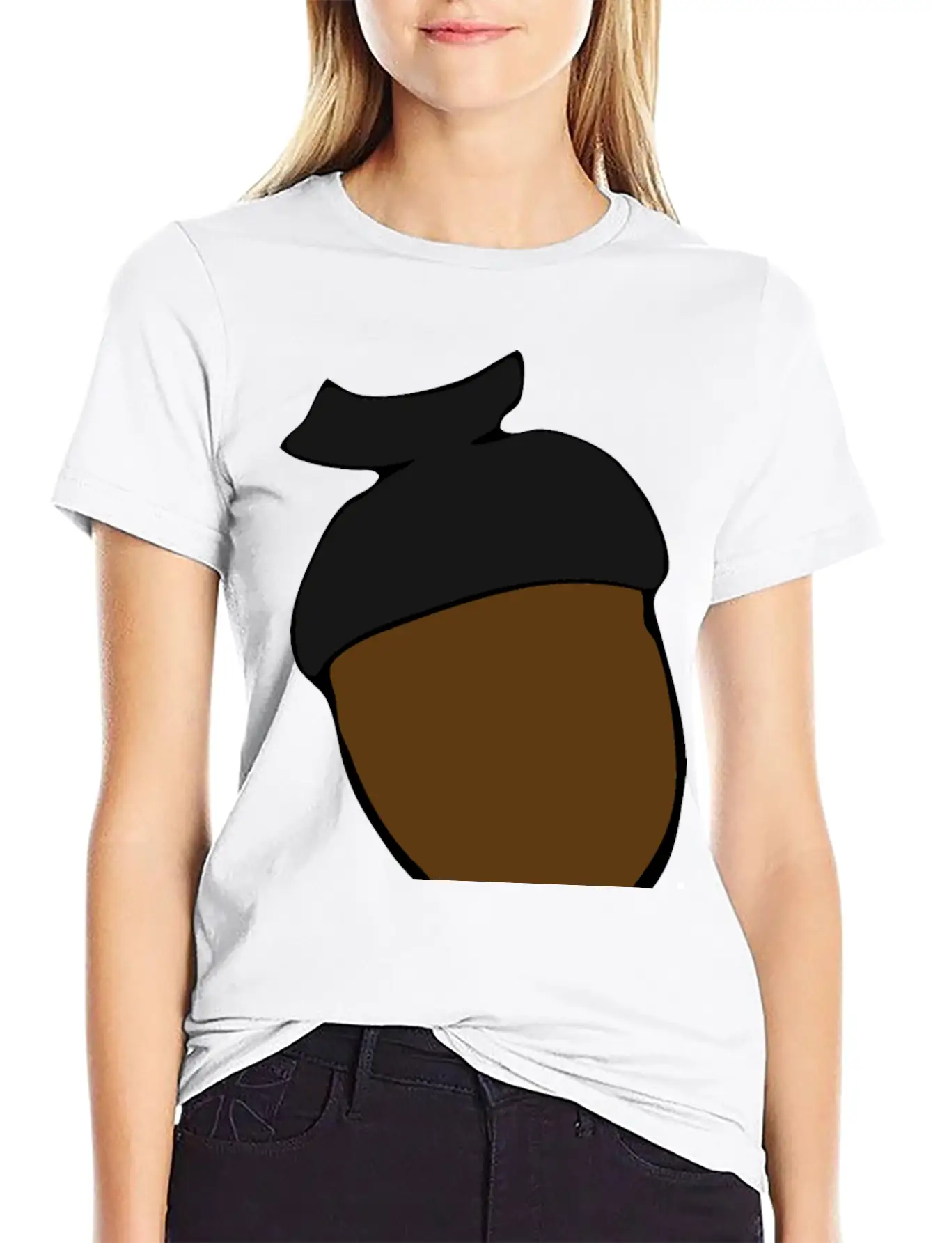 Acorn Simple Everyday Graphic Tee – Lightweight Summer Wear