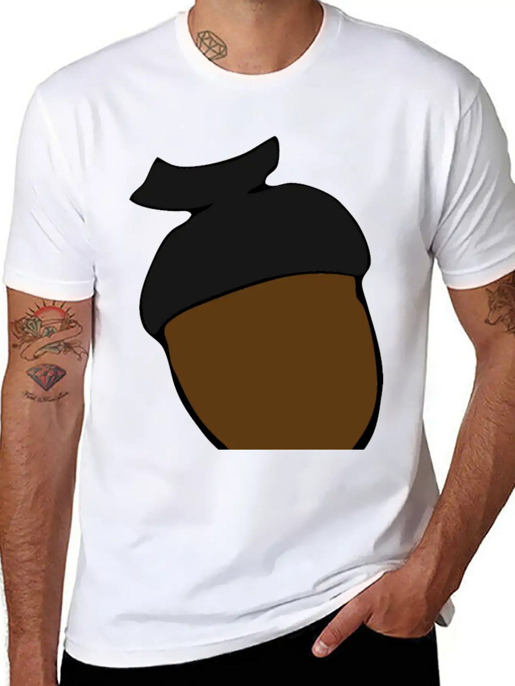 Acorn Simple Everyday Graphic Tee – Lightweight Summer Wear