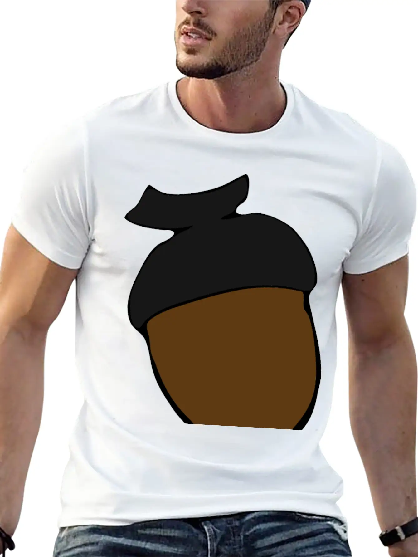 Acorn Simple Everyday Graphic Tee – Lightweight Summer Wear