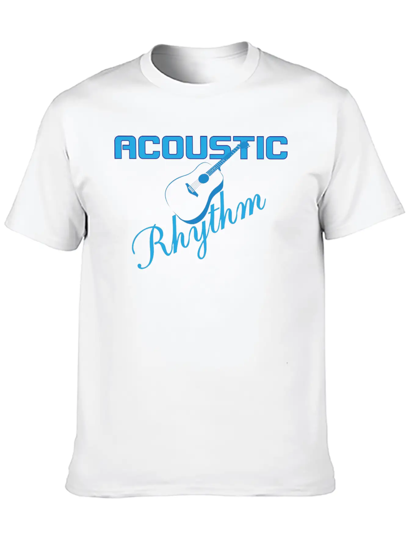 Acoustic Classic Crew Neck Graphic Tee – Everyday Minimal Look