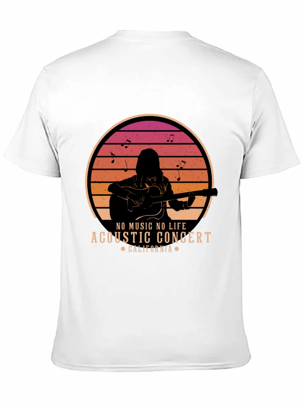 Acoustic Concert Timeless Short Sleeve Tee – Comfy And Minimalist Design
