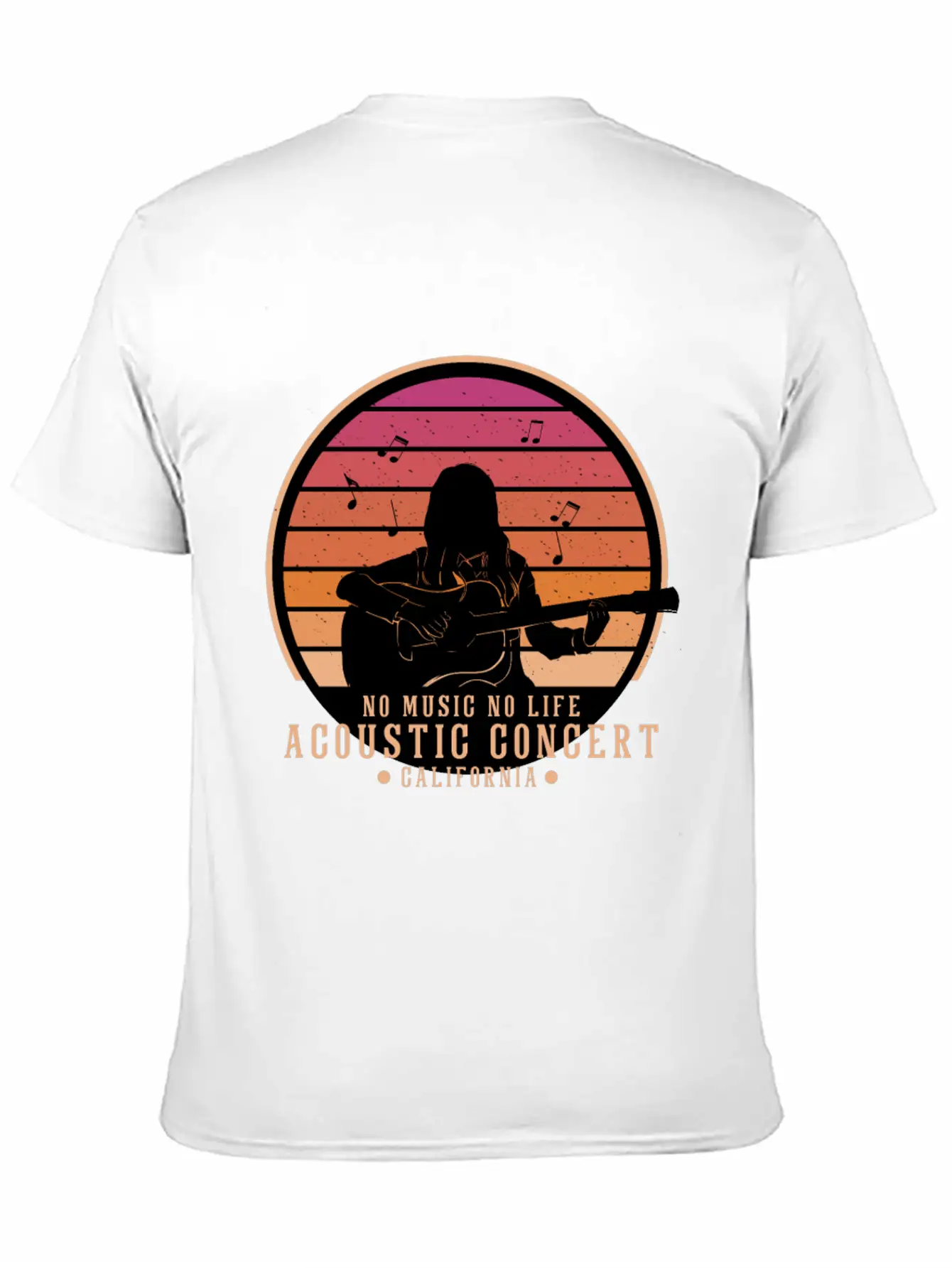 Acoustic Concert Timeless Short Sleeve Tee – Comfy And Minimalist Design