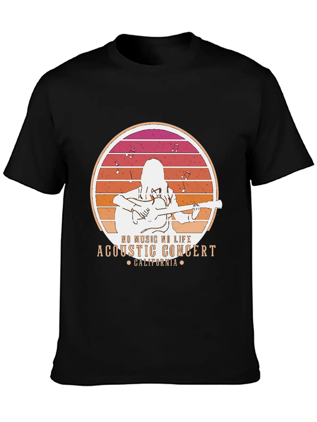 Acoustic Concert Timeless Short Sleeve Tee – Comfy And Minimalist Design