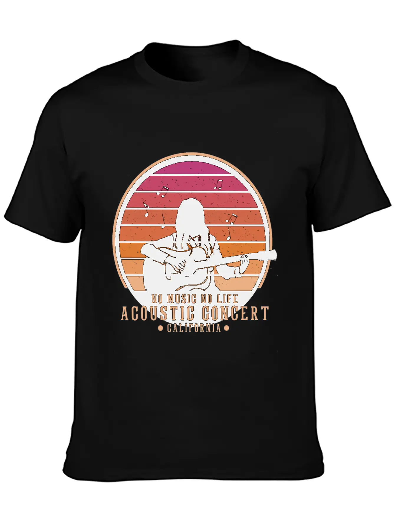 Acoustic Concert Timeless Short Sleeve Tee – Comfy And Minimalist Design