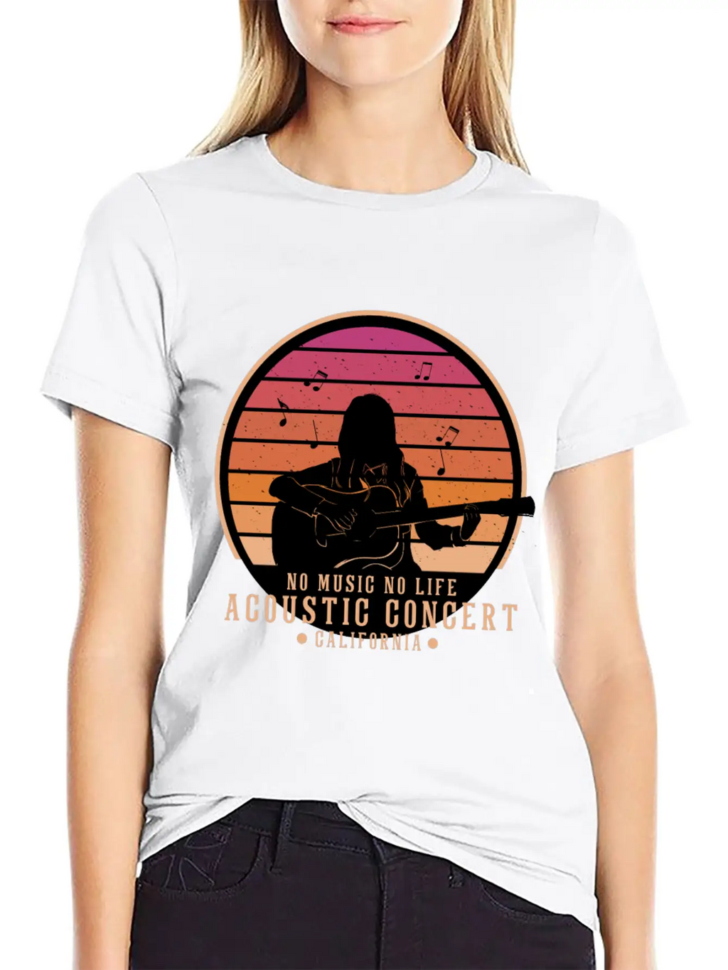 Acoustic Concert Timeless Short Sleeve Tee – Comfy And Minimalist Design