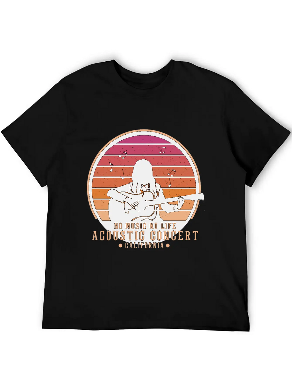 Acoustic Concert Timeless Short Sleeve Tee – Comfy And Minimalist Design