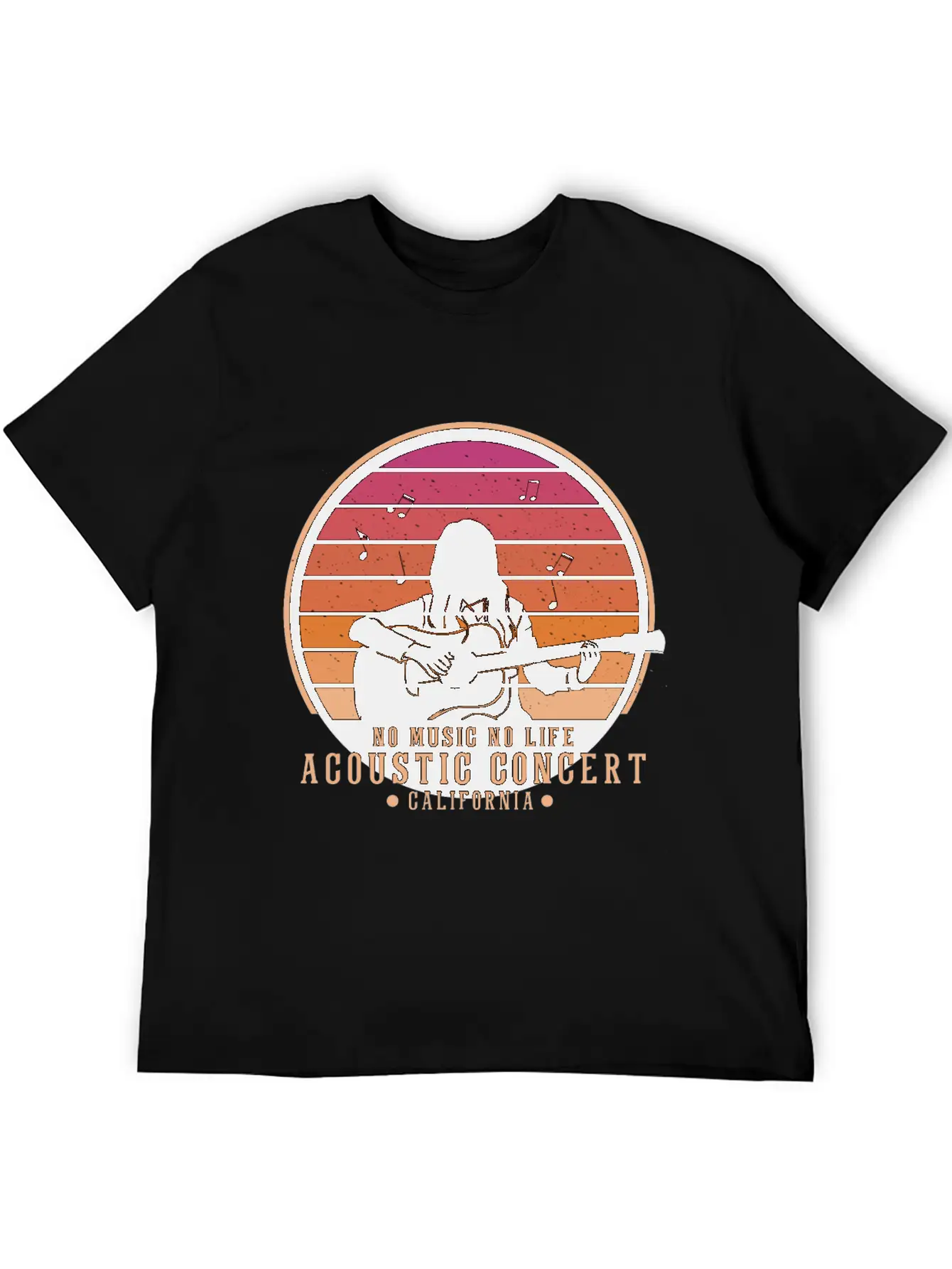 Acoustic Concert Timeless Short Sleeve Tee – Comfy And Minimalist Design