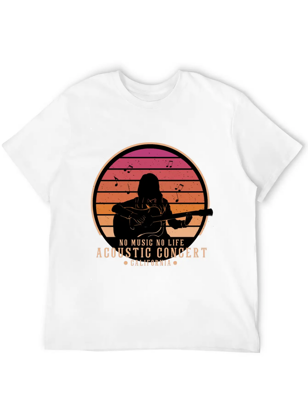 Acoustic Concert Timeless Short Sleeve Tee – Comfy And Minimalist Design