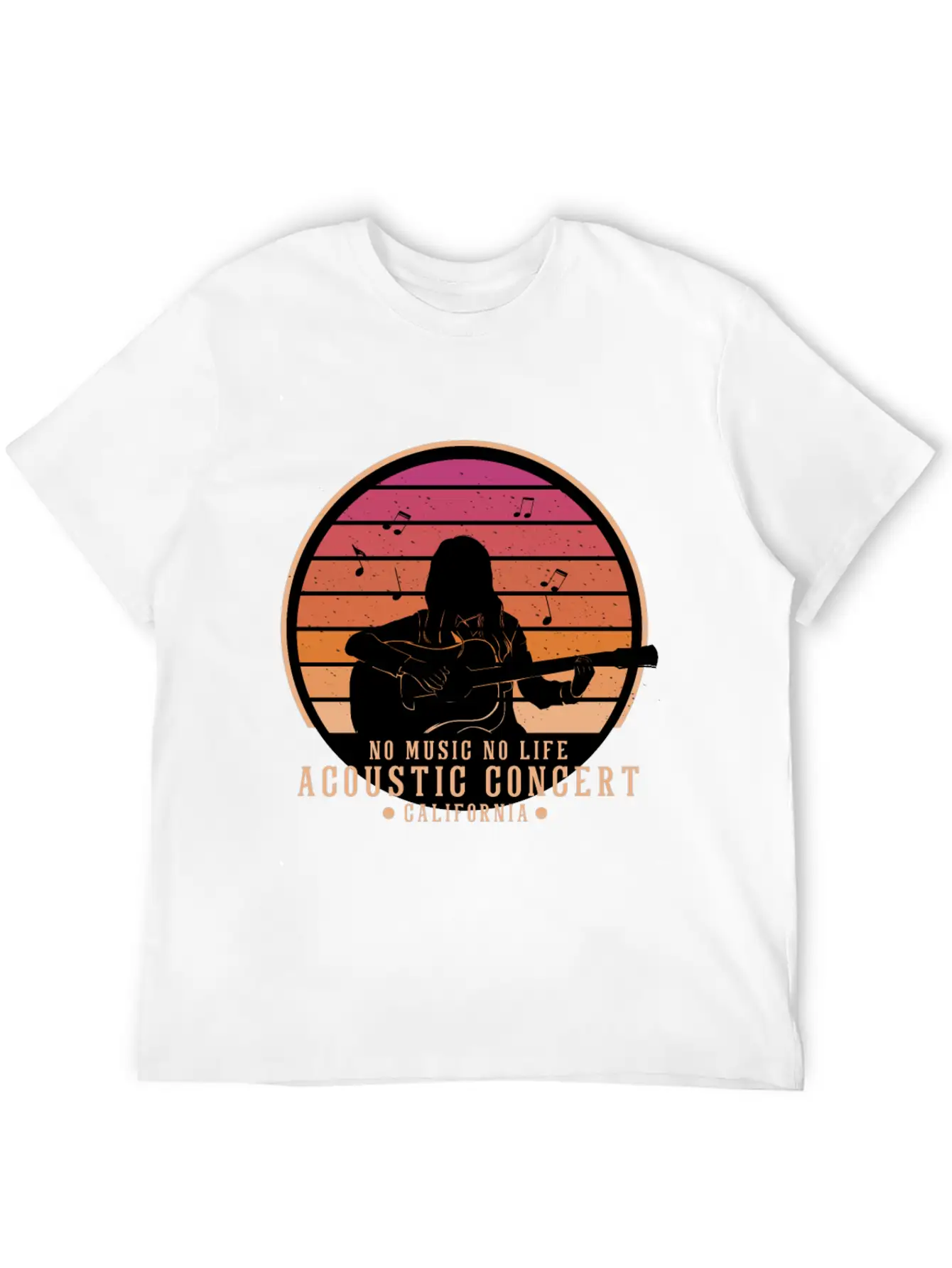 Acoustic Concert Timeless Short Sleeve Tee – Comfy And Minimalist Design