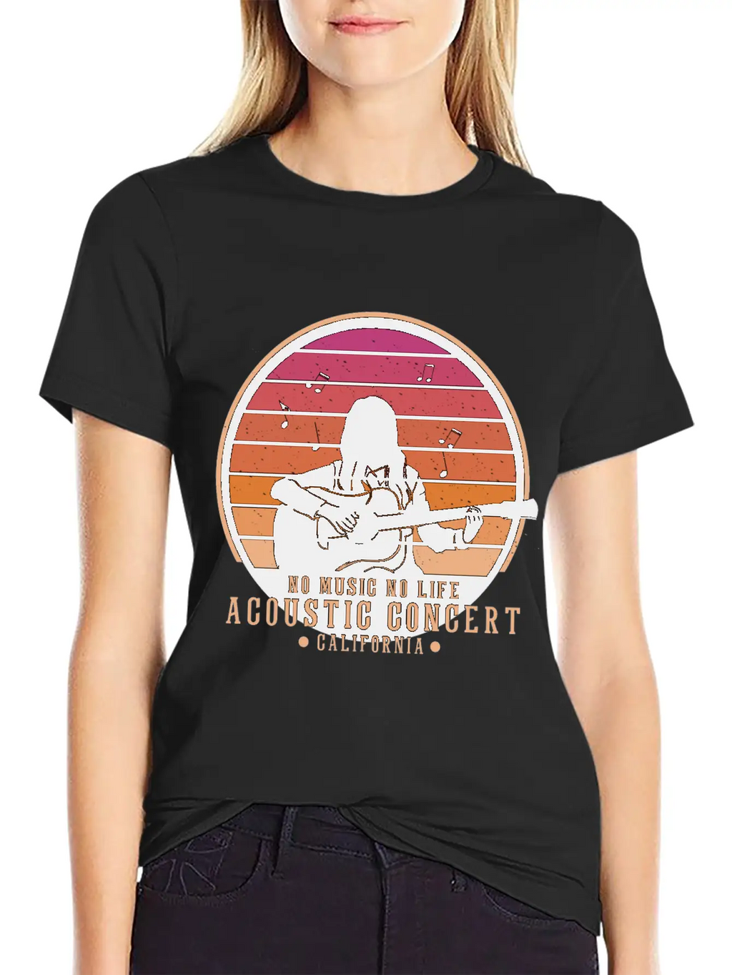 Acoustic Concert Timeless Short Sleeve Tee – Comfy And Minimalist Design