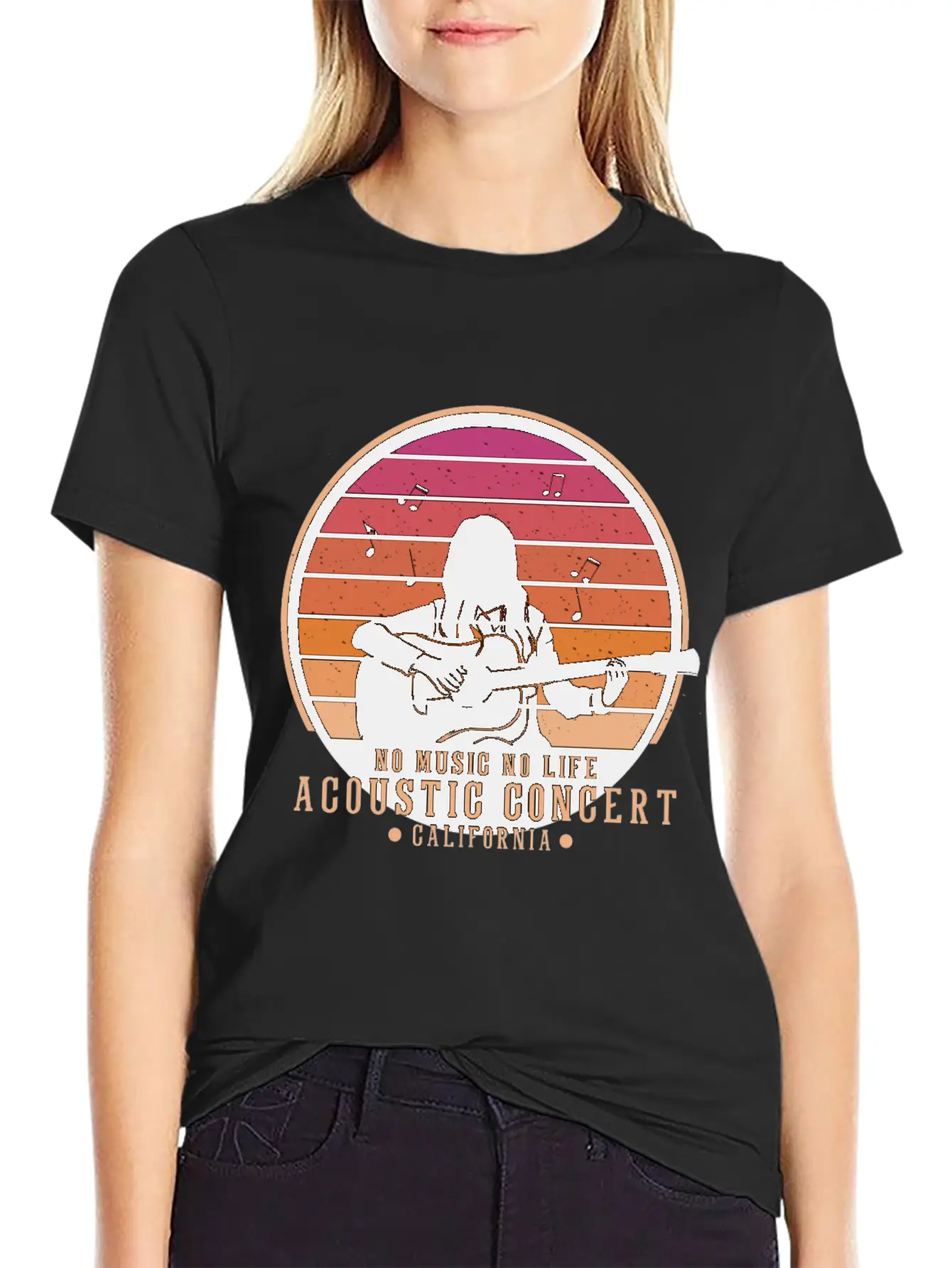 Acoustic Concert Timeless Short Sleeve Tee – Comfy And Minimalist Design
