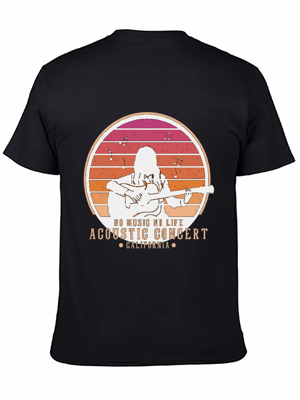 Acoustic Concert Timeless Short Sleeve Tee – Comfy And Minimalist Design