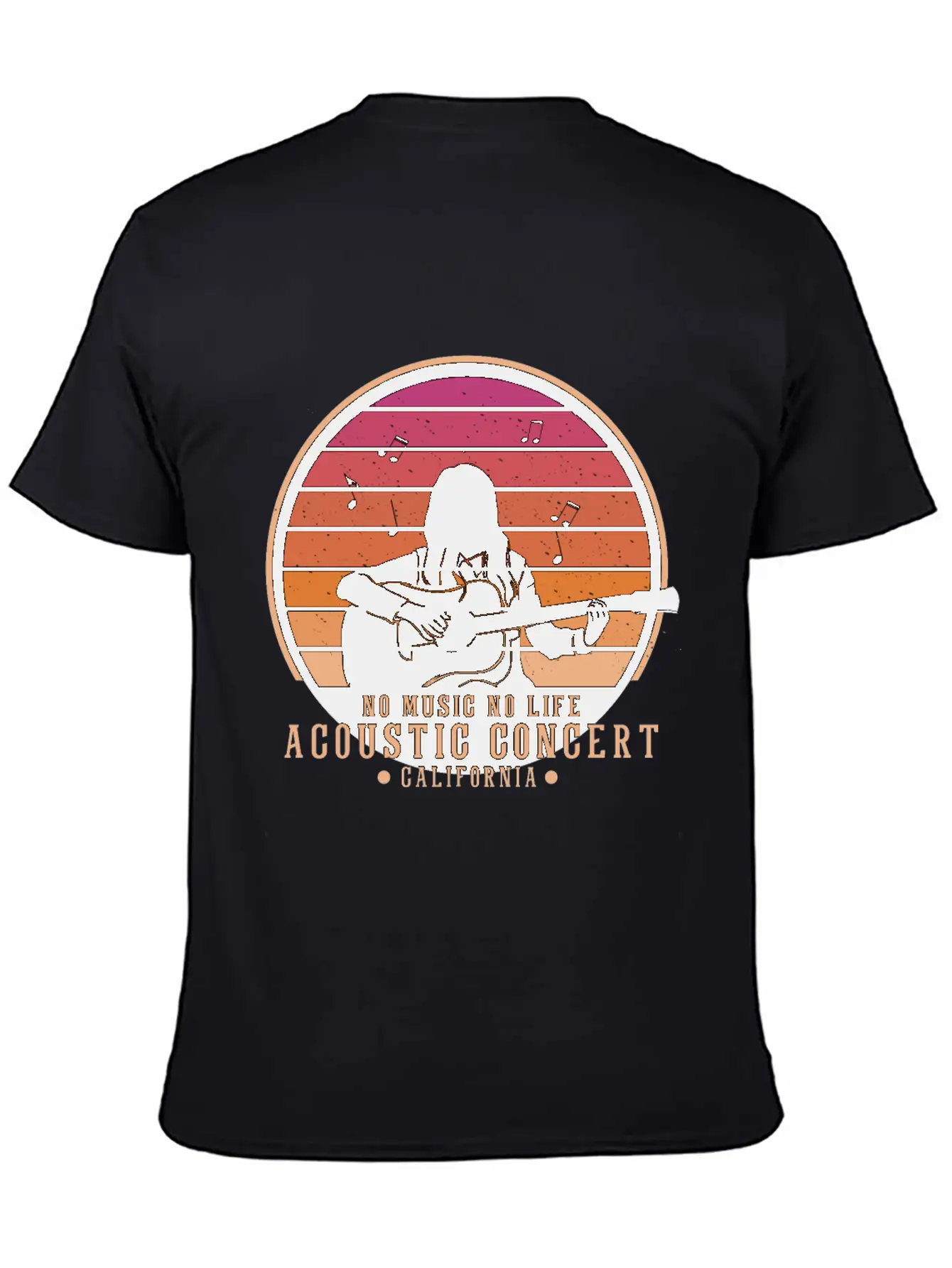 Acoustic Concert Timeless Short Sleeve Tee – Comfy And Minimalist Design