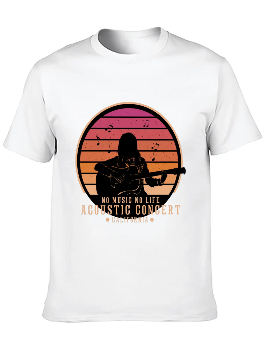 Acoustic Concert Timeless Short Sleeve Tee – Comfy And Minimalist Design