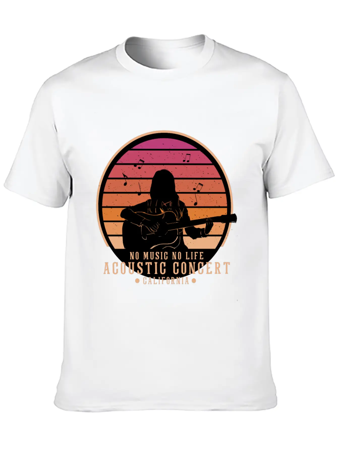 Acoustic Concert Timeless Short Sleeve Tee – Comfy And Minimalist Design