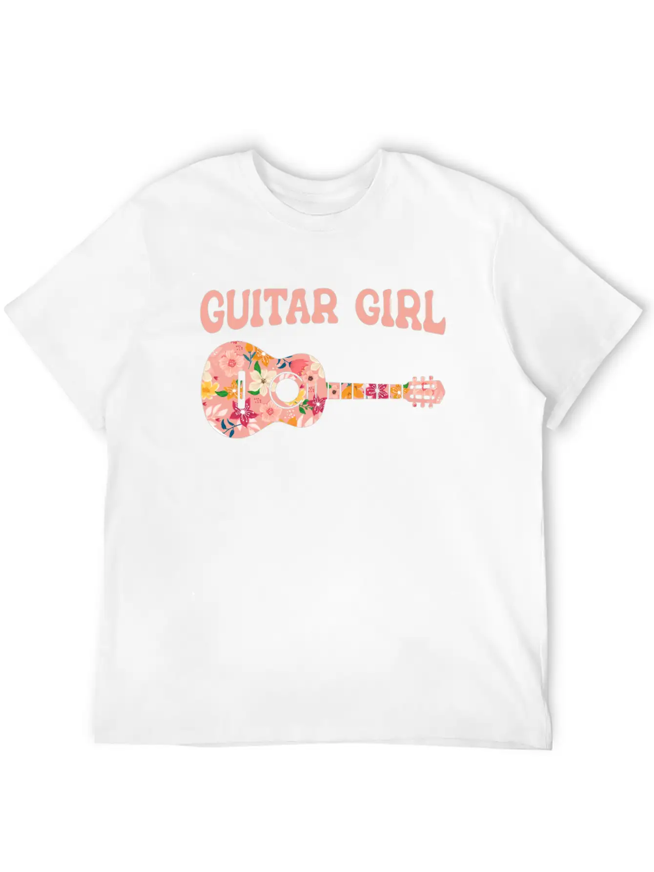 Acoustic Guitar Guitarist Timeless Short Sleeve Tee – Comfy And Minimalist Design