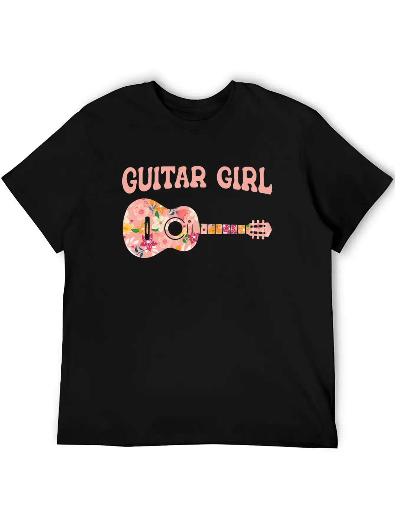 Acoustic Guitar Guitarist Timeless Short Sleeve Tee – Comfy And Minimalist Design