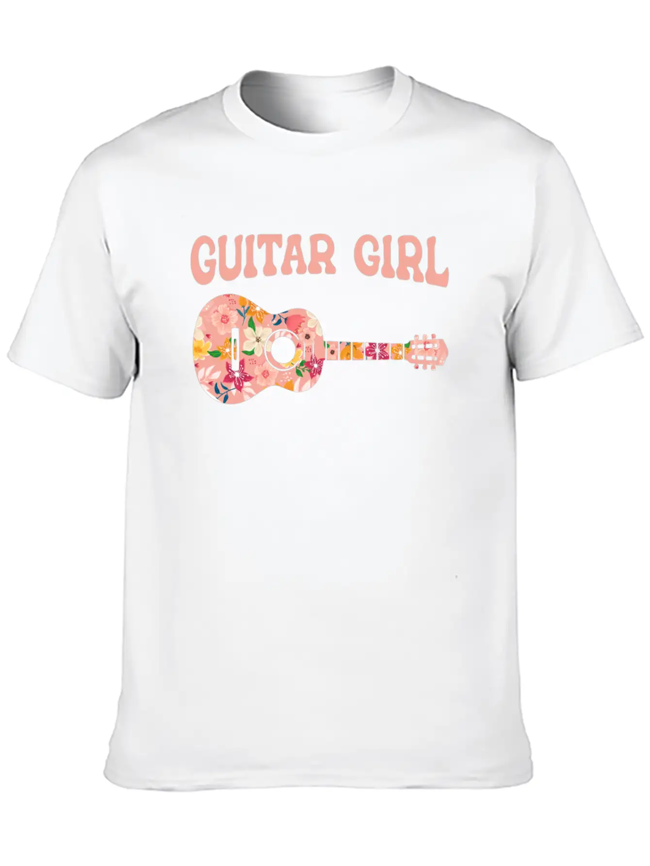 Acoustic Guitar Guitarist Timeless Short Sleeve Tee – Comfy And Minimalist Design