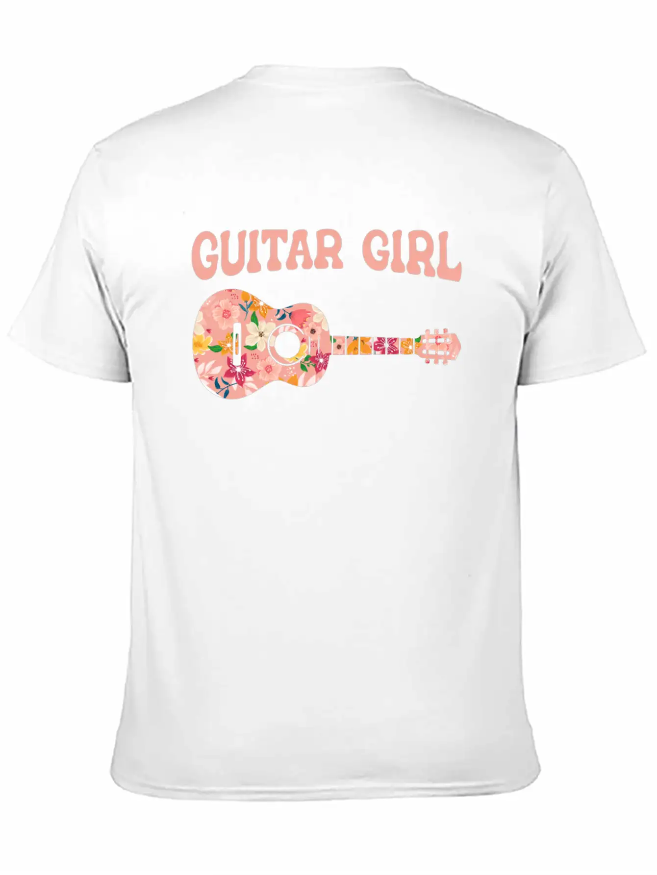 Acoustic Guitar Guitarist Timeless Short Sleeve Tee – Comfy And Minimalist Design