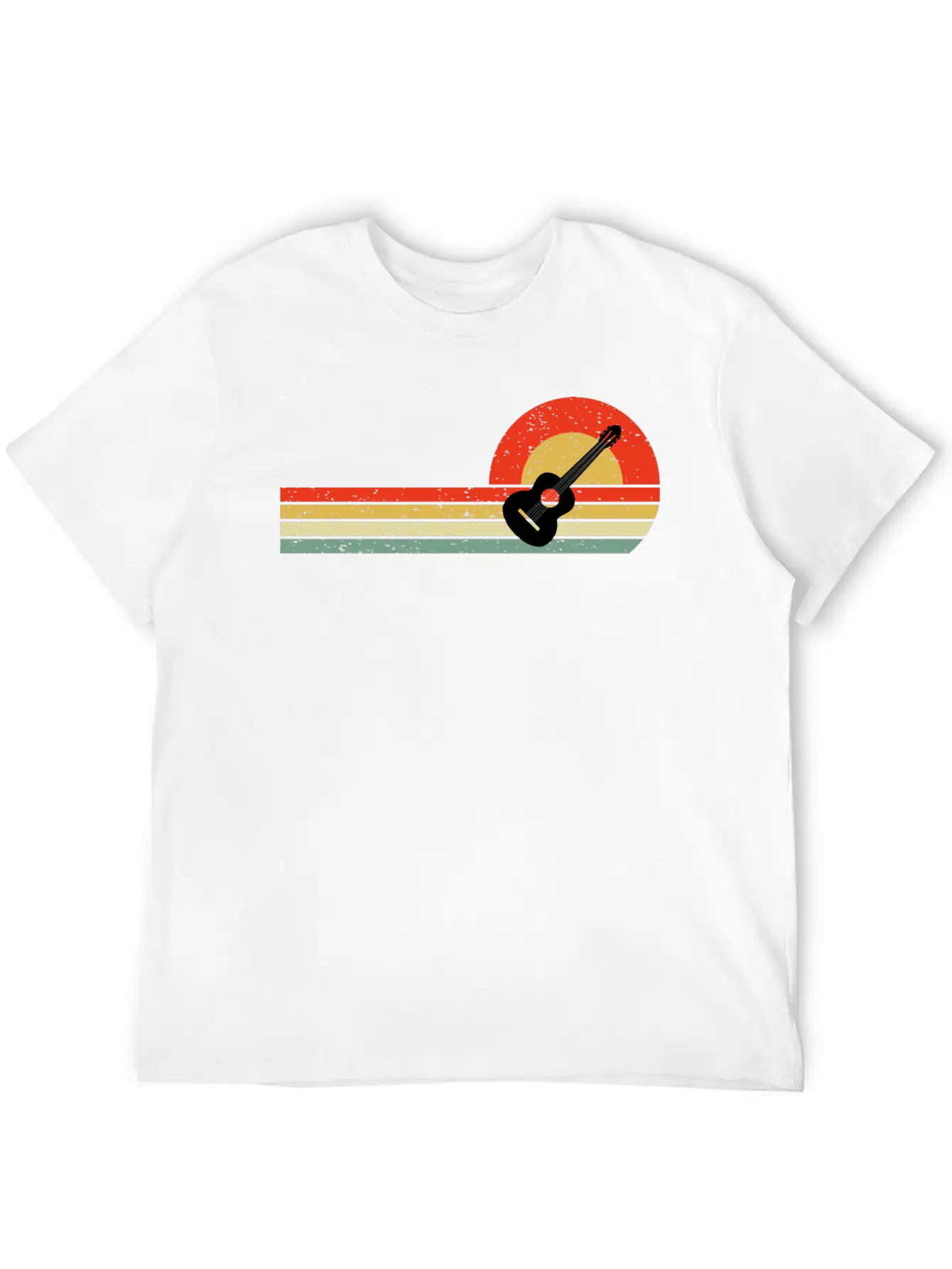 Acoustic Guitar Player Music Musician Guitarist Basic Graphic T-Shirt – Daily Comfort In Soft Cotton