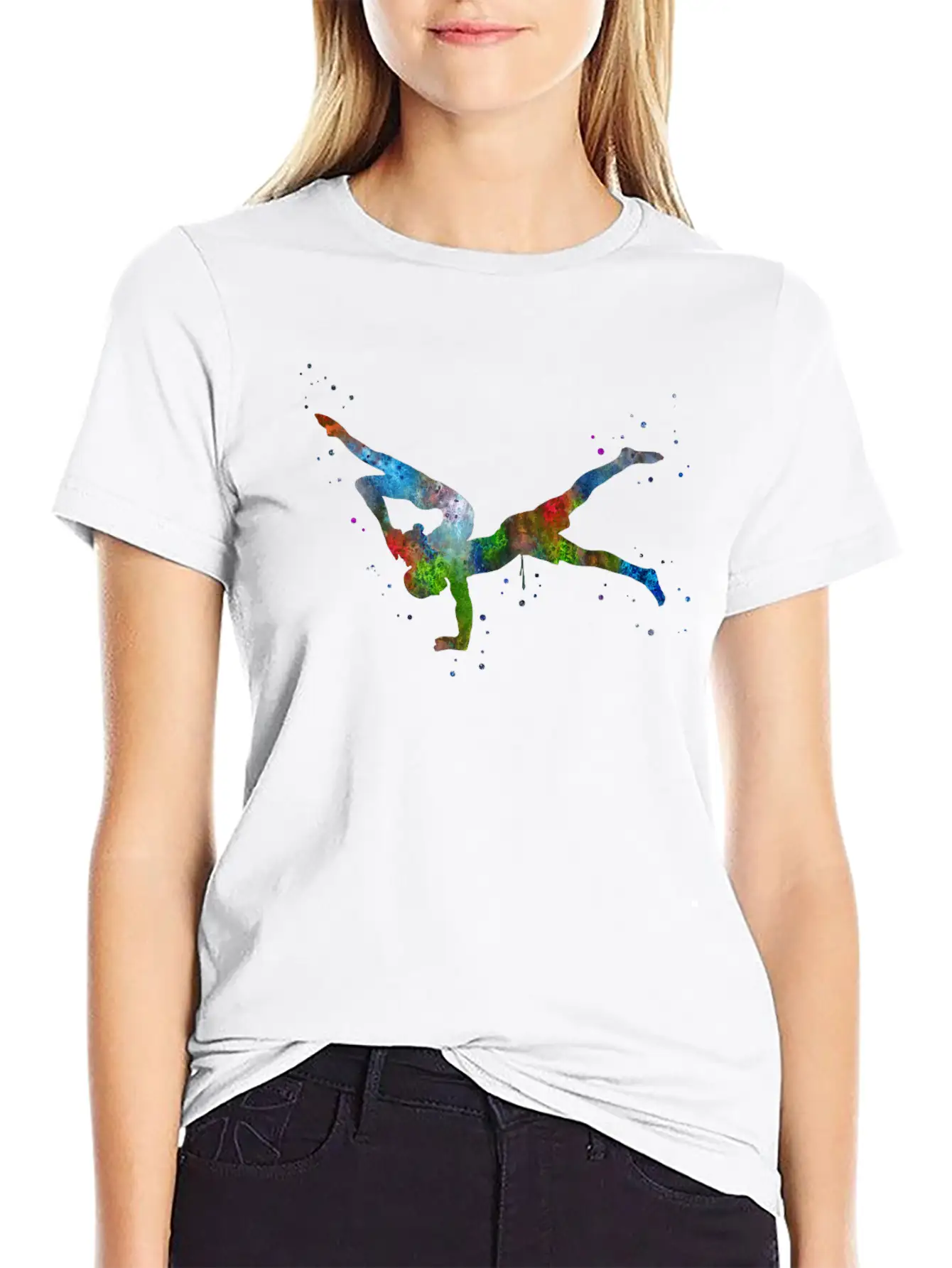 Acro Yoga Simple Everyday Graphic Tee – Lightweight Summer Wear