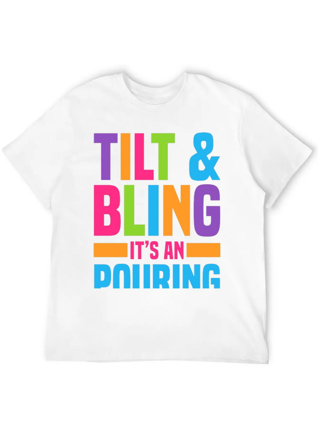 Acrylic Casting Gifts | Painter Art Canvas Paint Breathable Soft Cotton T-Shirt – Timeless Casual Look