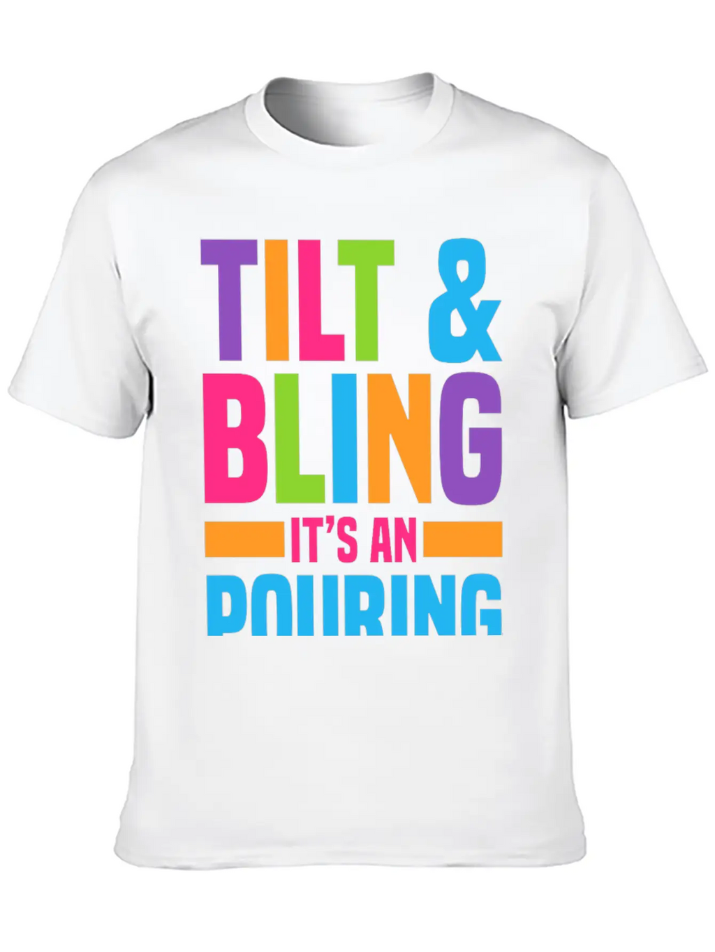 Acrylic Casting Gifts | Painter Art Canvas Paint Breathable Soft Cotton T-Shirt – Timeless Casual Look