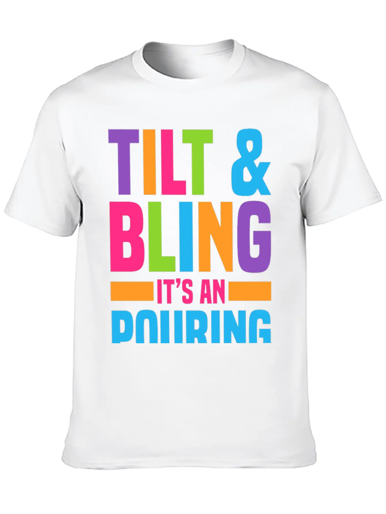 Acrylic Casting Gifts | Painter Art Canvas Paint Breathable Soft Cotton T-Shirt – Timeless Casual Look