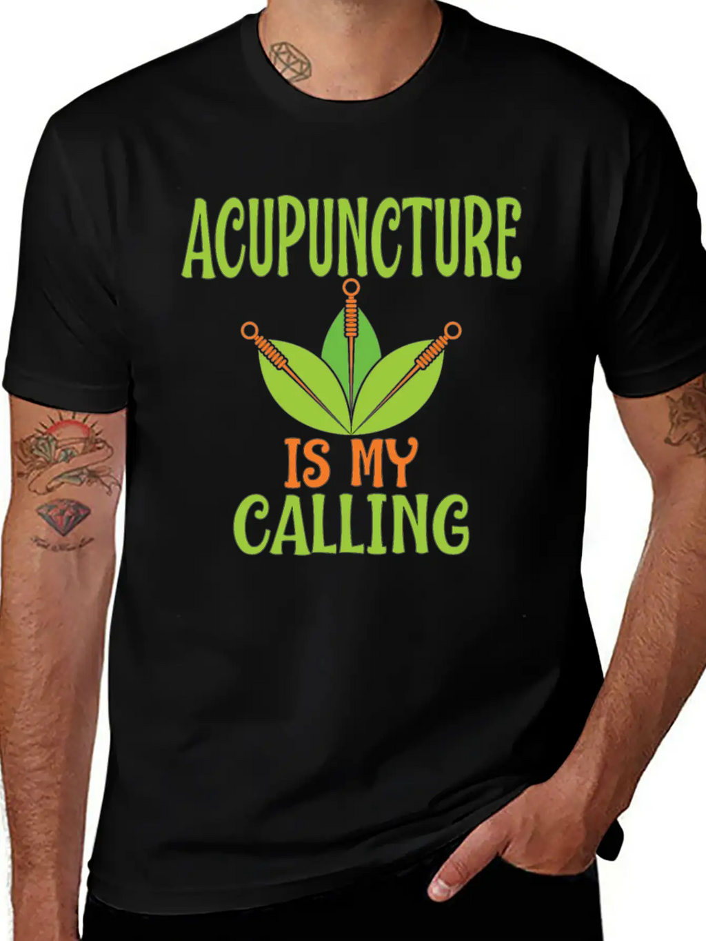 Acupuncture Is My Calling Acupuncturists Classic Cotton Tee – Unisex Comfort For Any Season