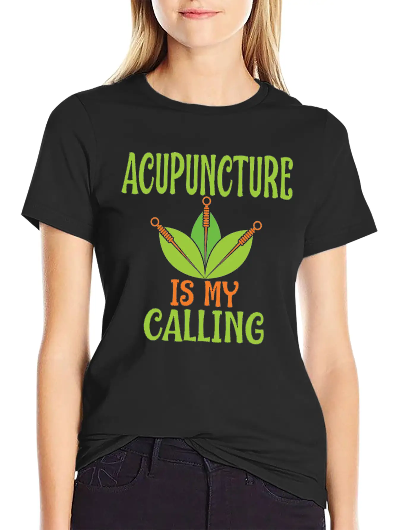 Acupuncture Is My Calling Acupuncturists Classic Cotton Tee – Unisex Comfort For Any Season
