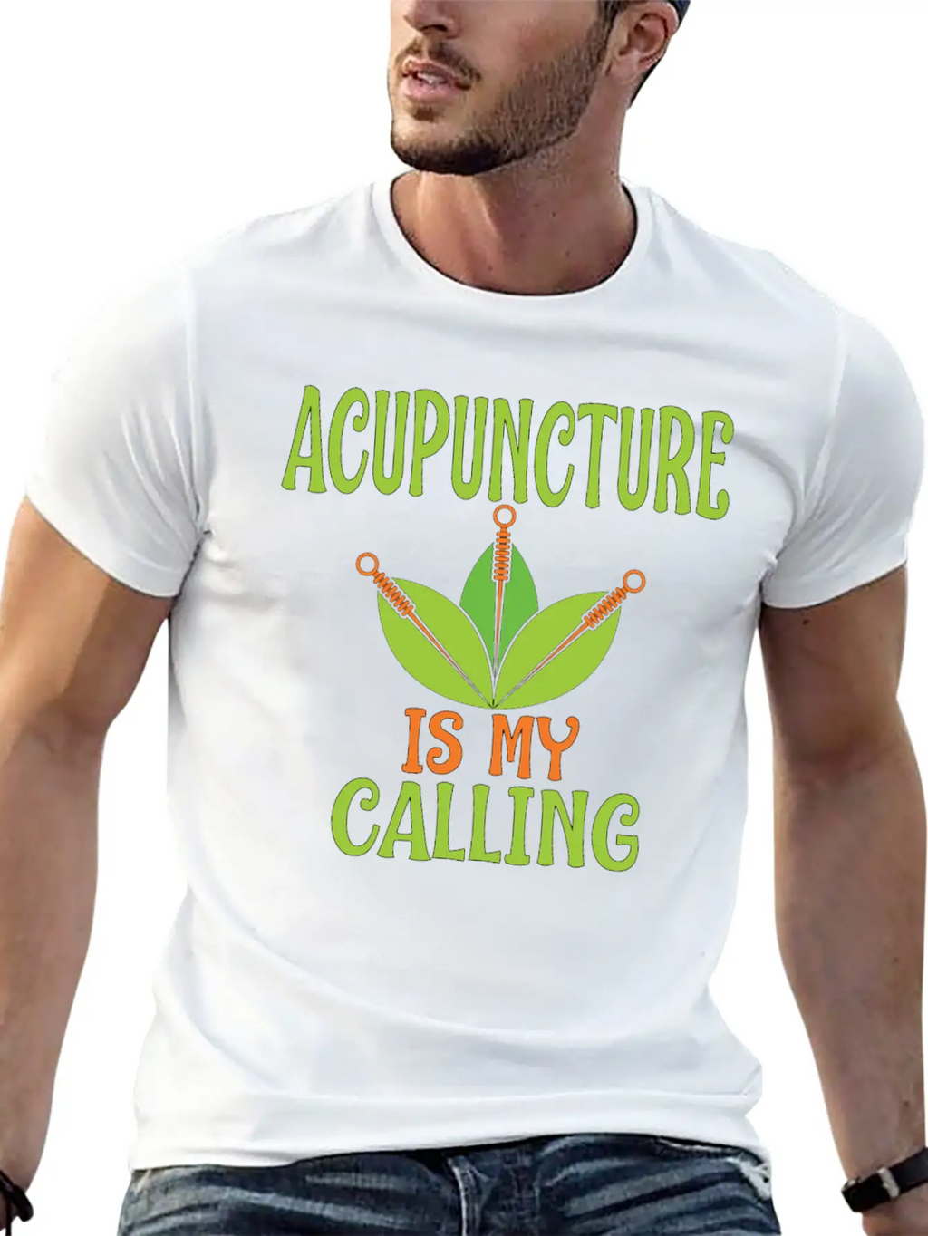 Acupuncture Is My Calling Acupuncturists Classic Cotton Tee – Unisex Comfort For Any Season