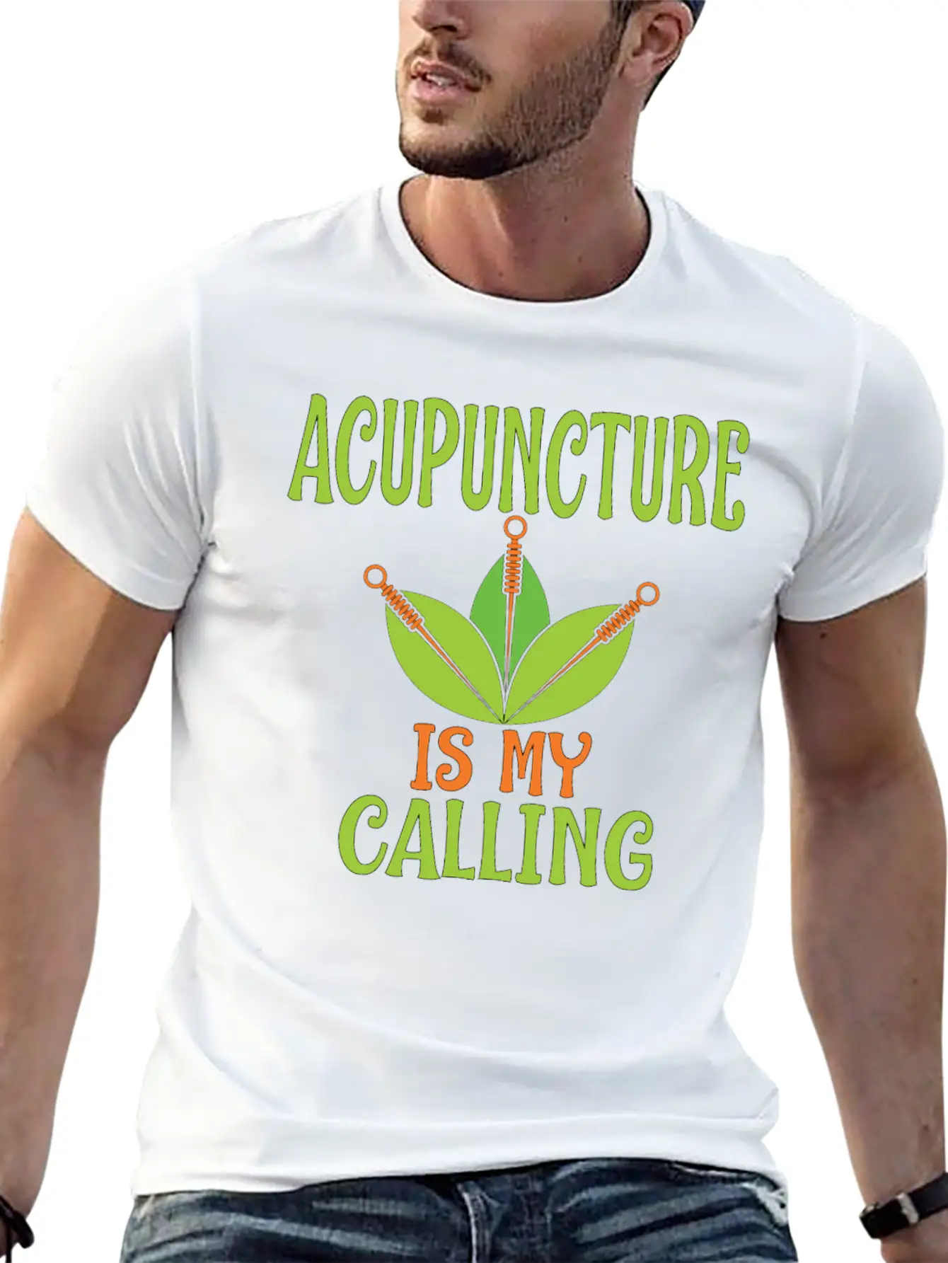 Acupuncture Is My Calling Acupuncturists Classic Cotton Tee – Unisex Comfort For Any Season