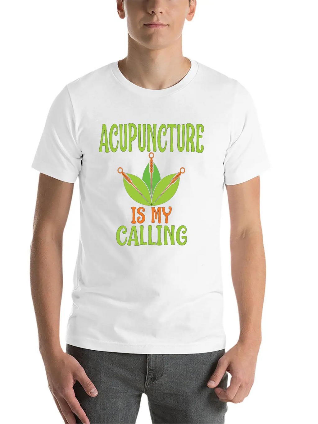 Acupuncture Is My Calling Acupuncturists Classic Cotton Tee – Unisex Comfort For Any Season