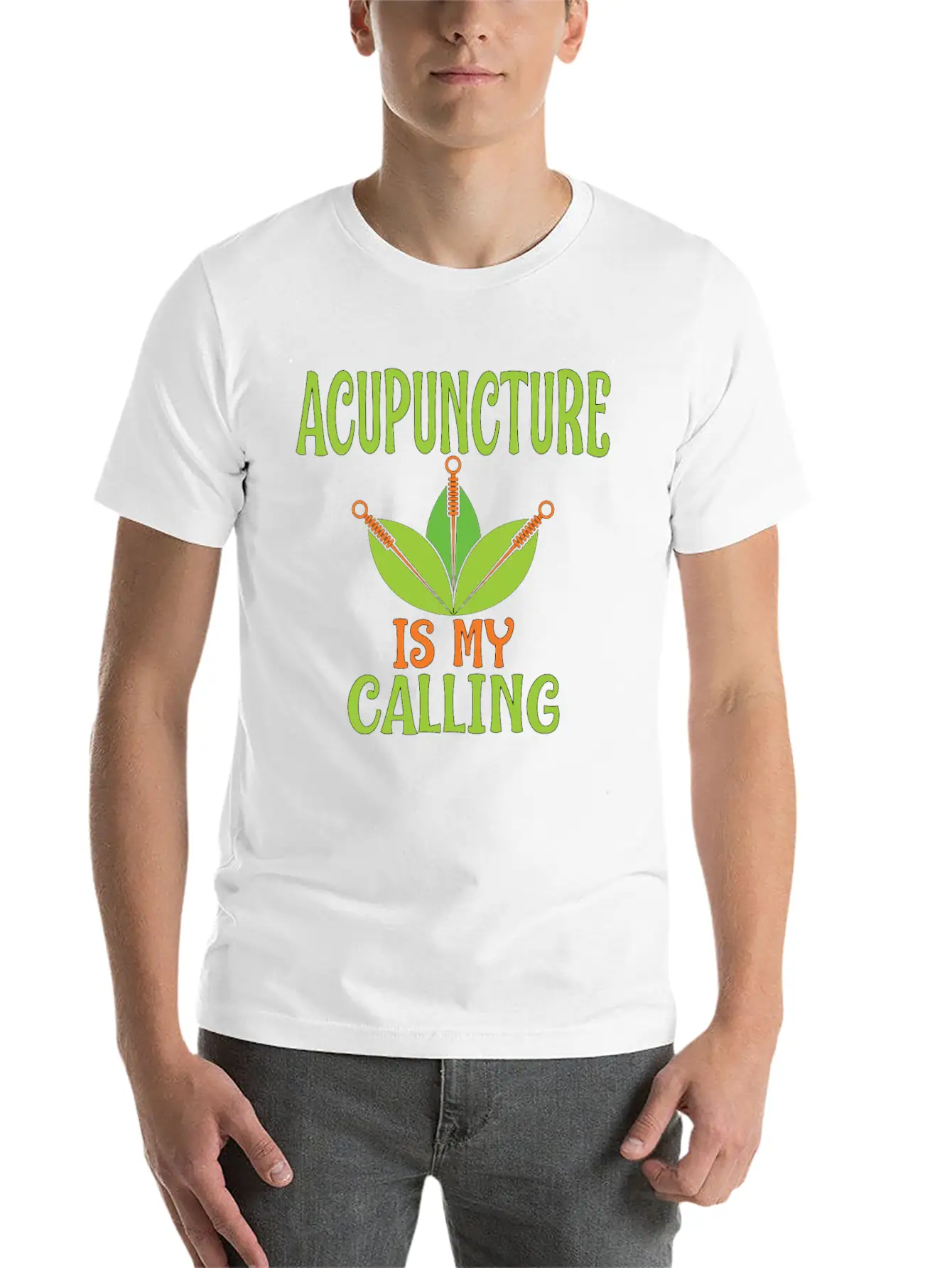 Acupuncture Is My Calling Acupuncturists Classic Cotton Tee – Unisex Comfort For Any Season