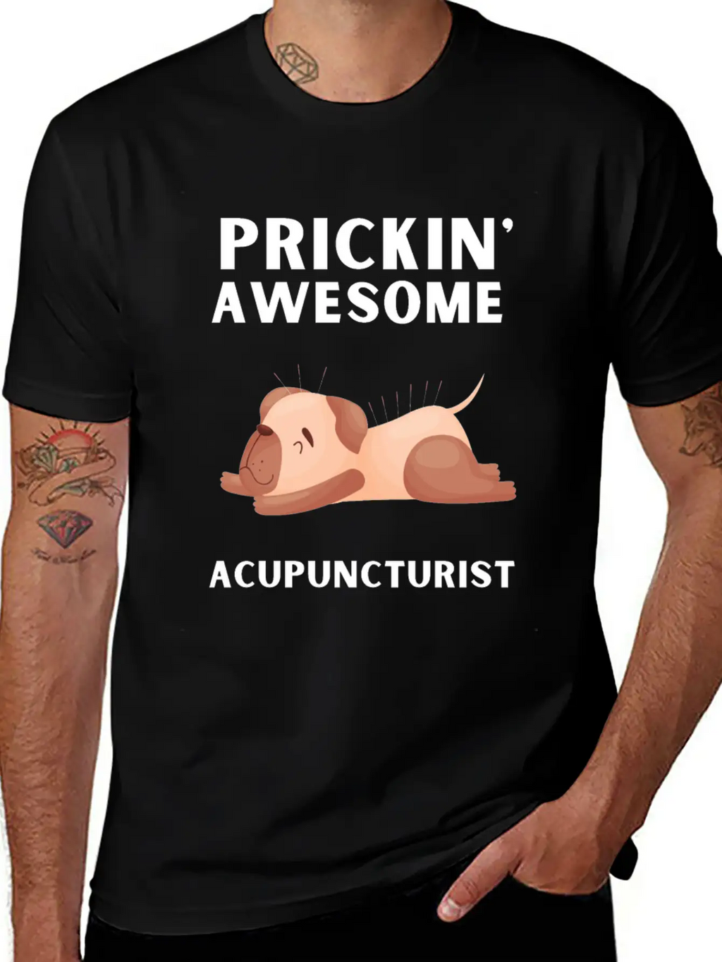 Acupuncturist Acupuncture Alternative Medicine Classic Fit Graphic Tee For Daily Comfort – Unisex Cotton Shirt