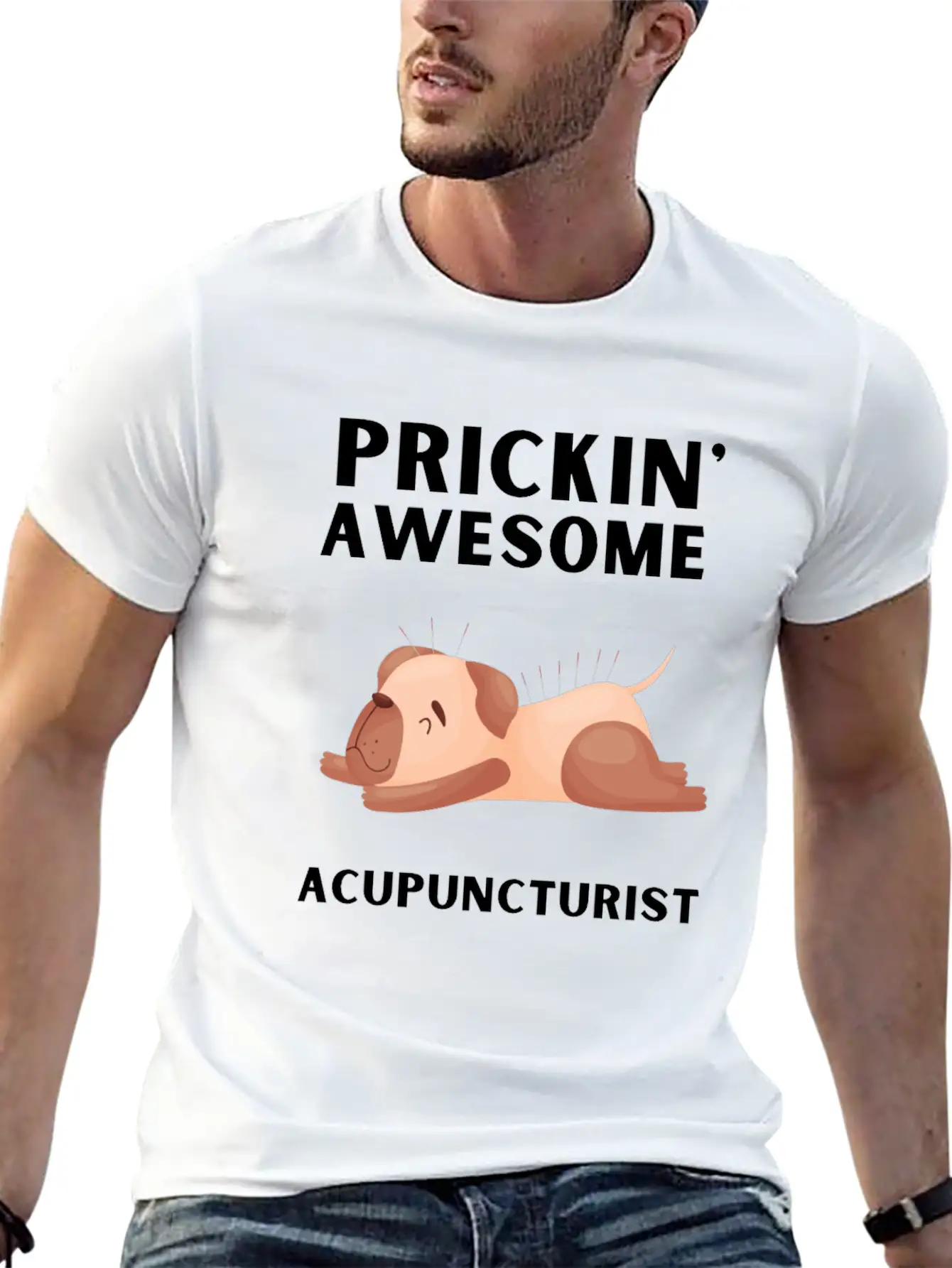 Acupuncturist Acupuncture Alternative Medicine Classic Fit Graphic Tee For Daily Comfort – Unisex Cotton Shirt