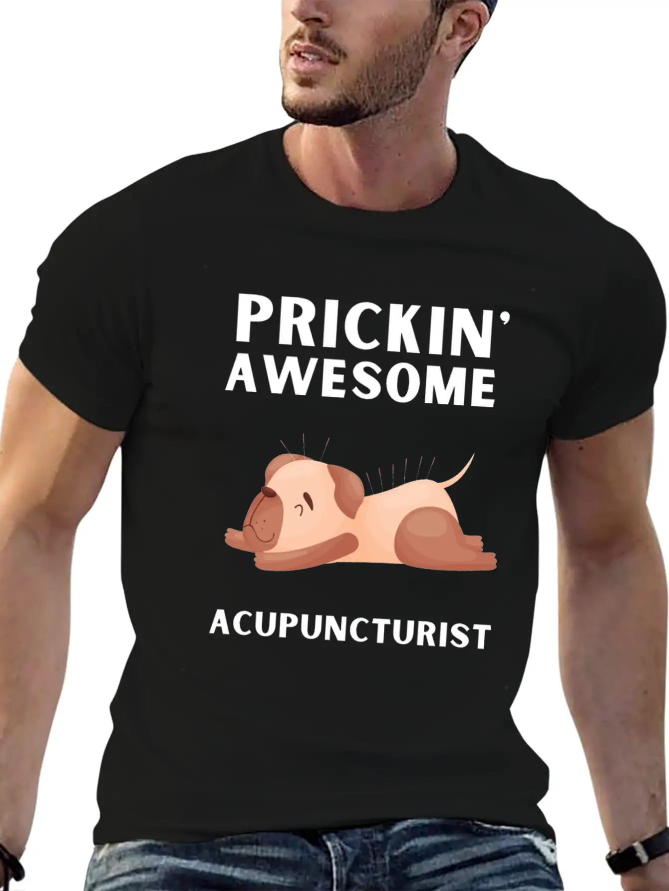 Acupuncturist Acupuncture Alternative Medicine Classic Fit Graphic Tee For Daily Comfort – Unisex Cotton Shirt