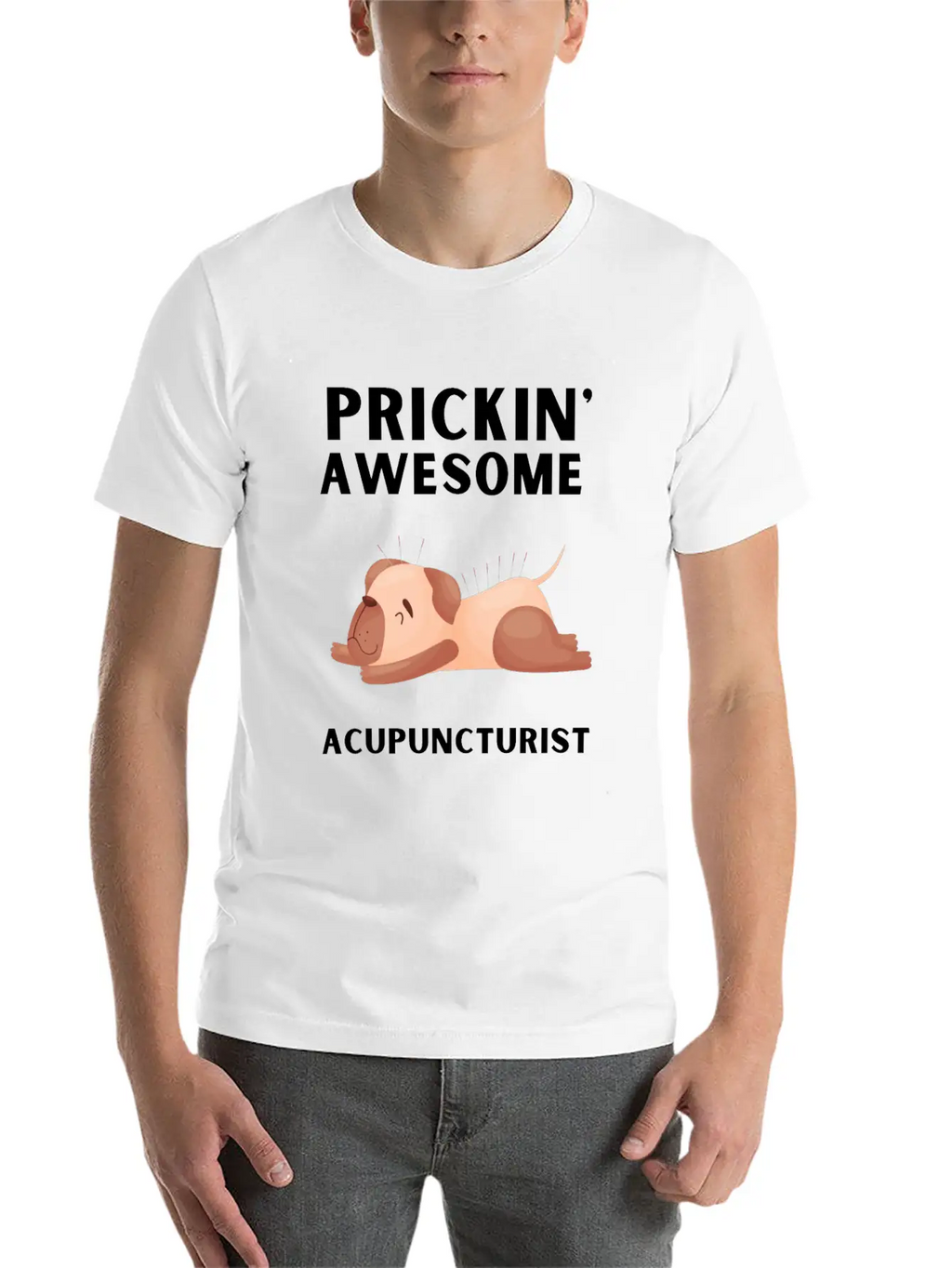 Acupuncturist Acupuncture Alternative Medicine Classic Fit Graphic Tee For Daily Comfort – Unisex Cotton Shirt