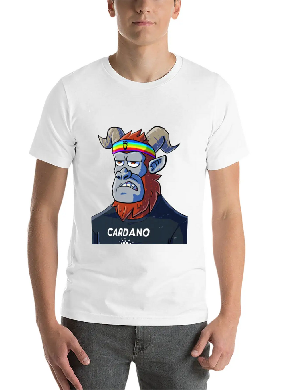 ADA Cryptocurrency - ADA Timeless Short Sleeve Tee – Comfy And Minimalist Design