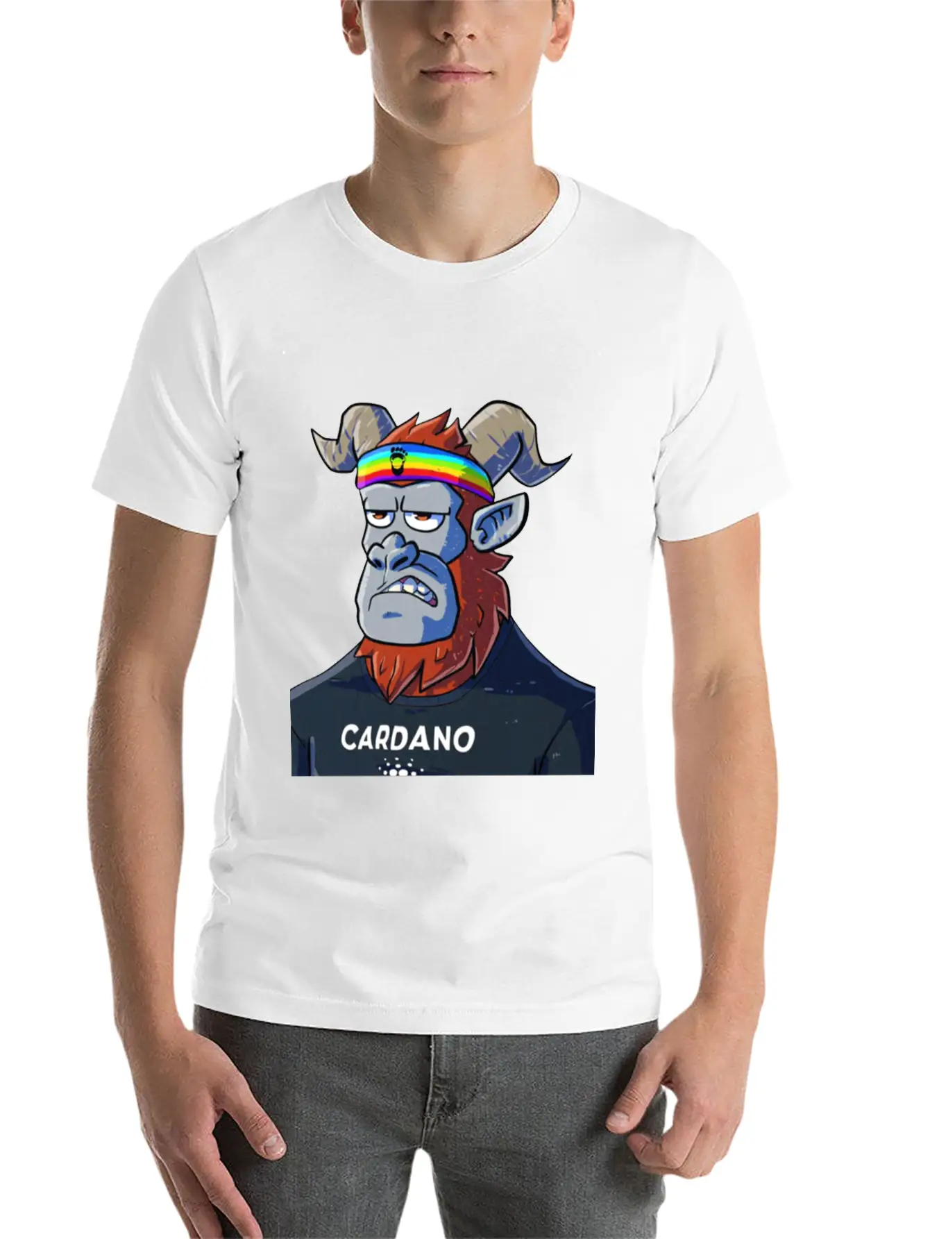 ADA Cryptocurrency - ADA Timeless Short Sleeve Tee – Comfy And Minimalist Design