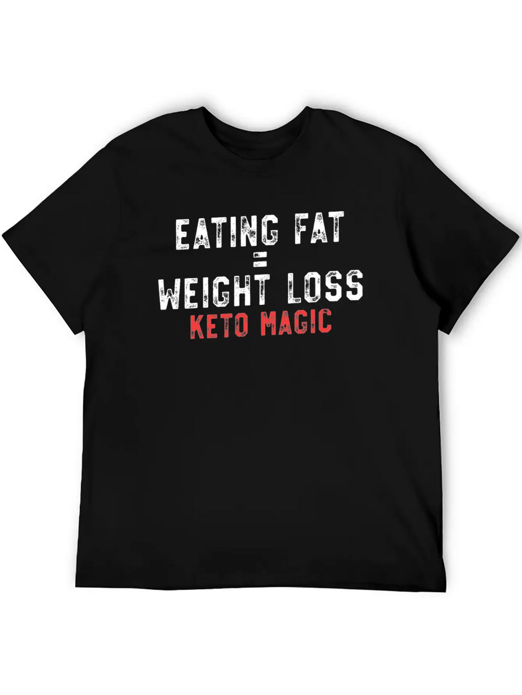 Addicted To Keto Funny Keto Shirt Ketosis Diet Unisex Casual T-Shirt – Clean Design For Daily Comfort