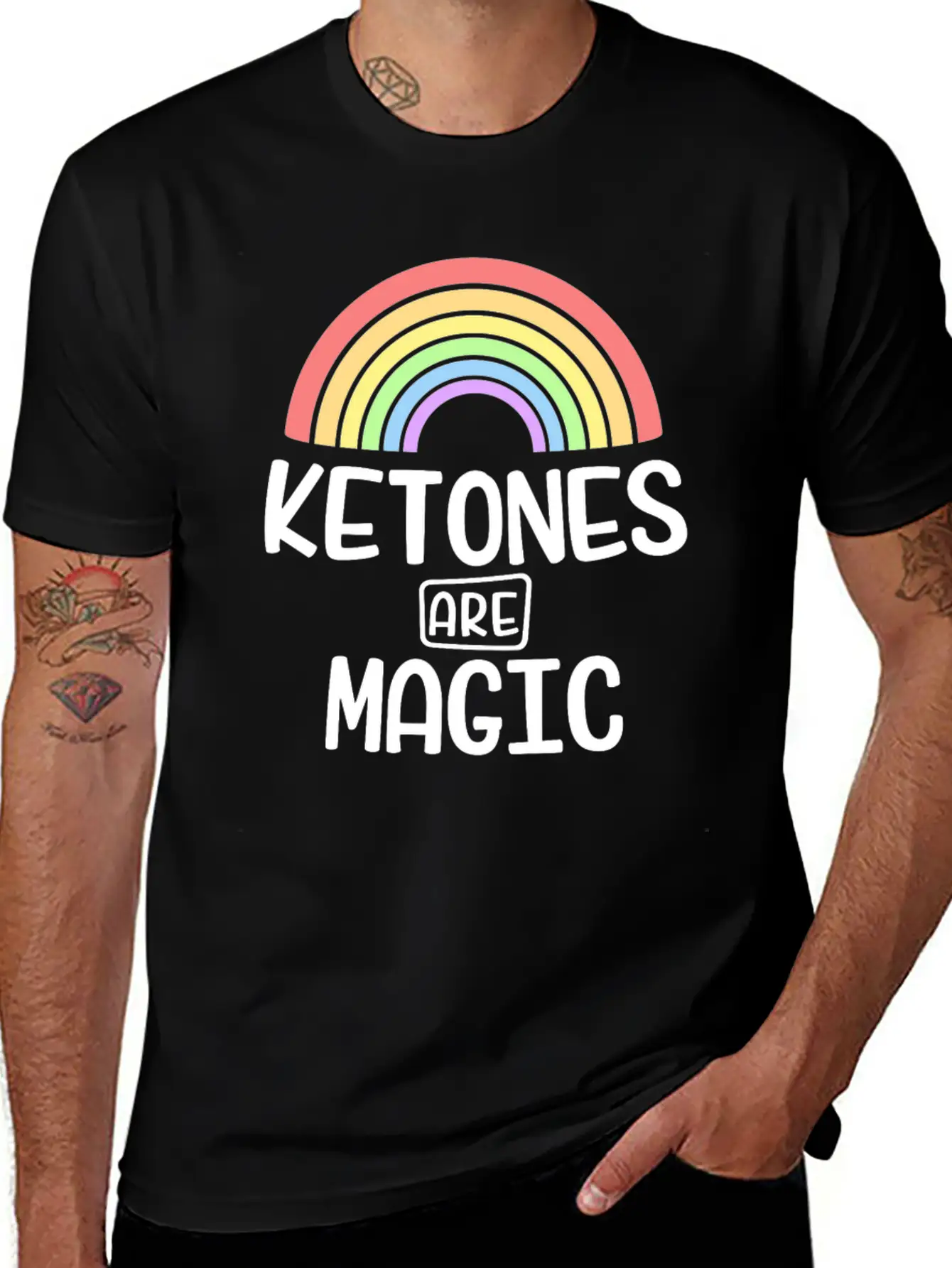 Addicted To Ketones Funny Keto Shirt For Women Diet Classic Cotton Tee – Unisex Comfort For Any Season