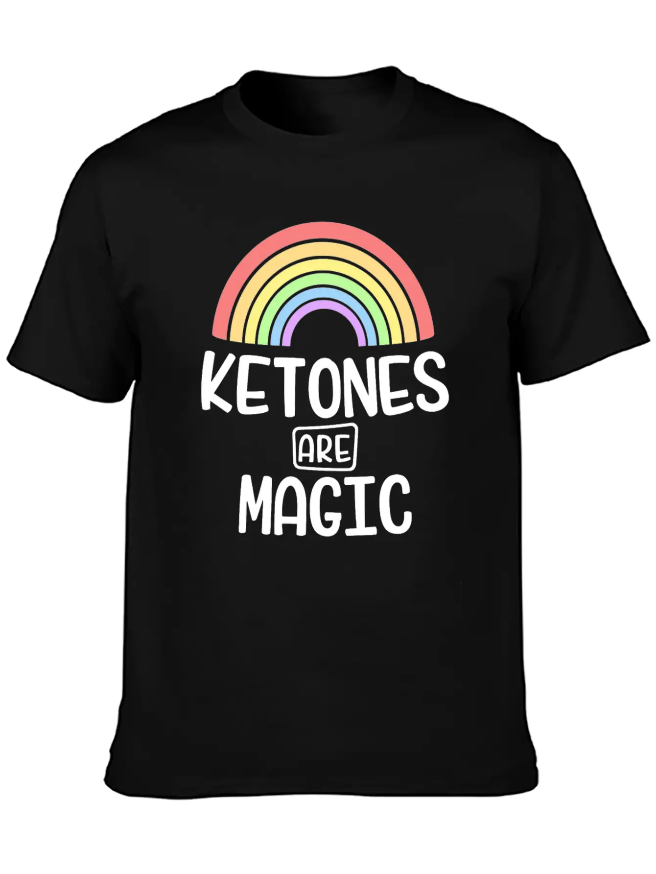 Addicted To Ketones Funny Keto Shirt For Women Diet Classic Cotton Tee – Unisex Comfort For Any Season