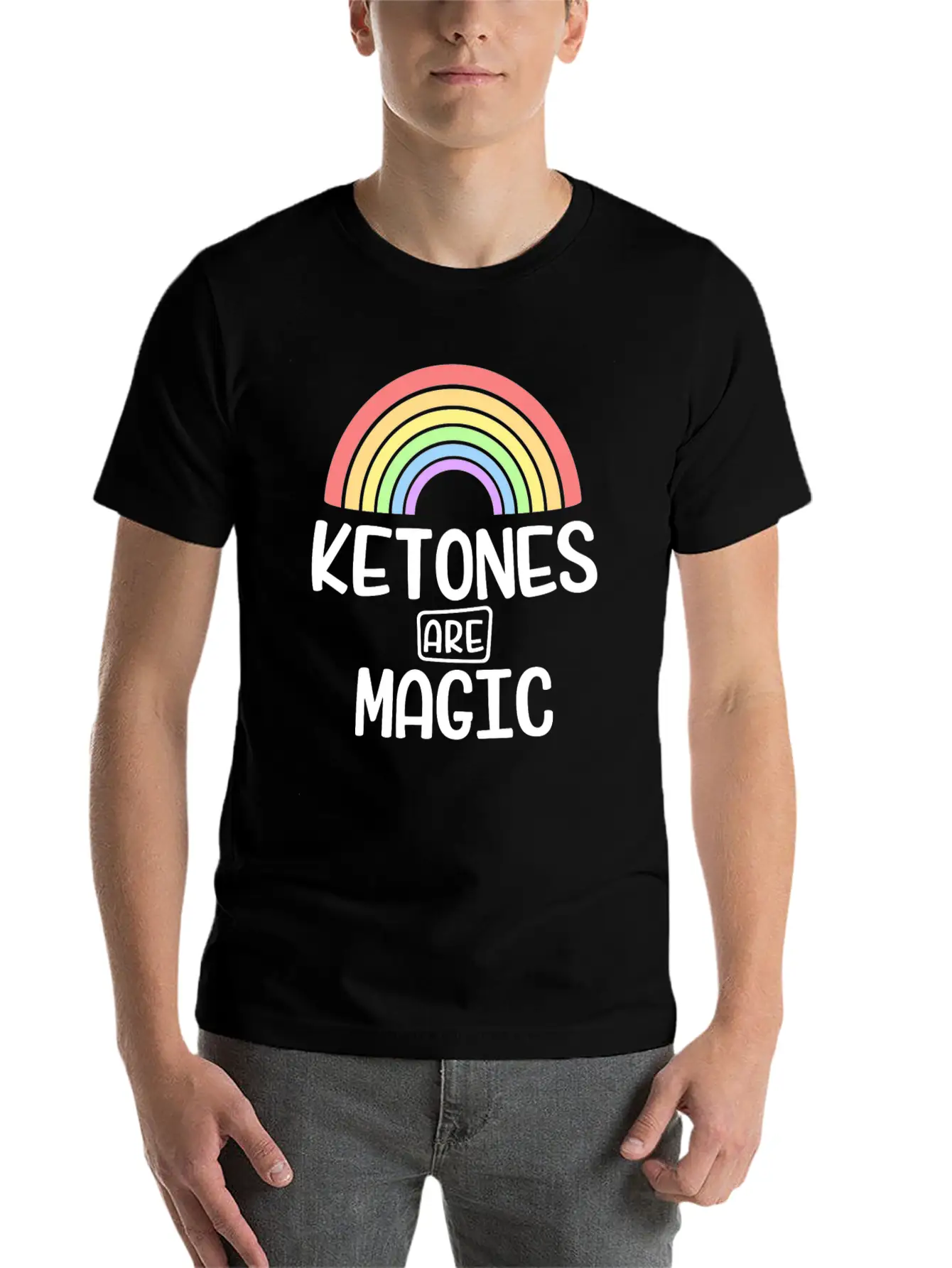 Addicted To Ketones Funny Keto Shirt For Women Diet Classic Cotton Tee – Unisex Comfort For Any Season